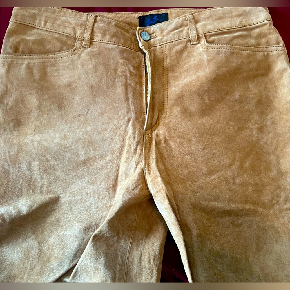 Vintage Tan suede pants by Jou Jou Skins